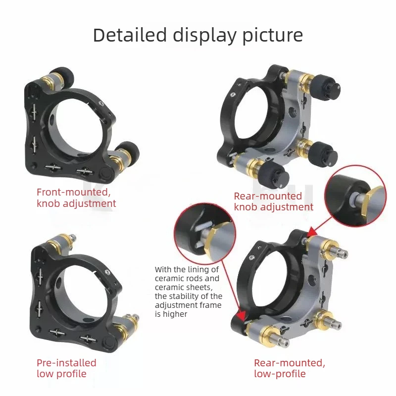 HPB Series Two- And Three-Axis Optical Element/Reflector Adjustment Frame for Research Laboratories