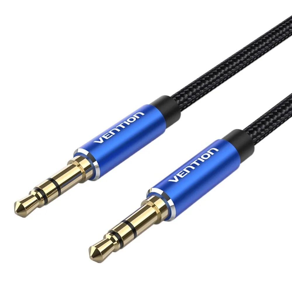 

Male To Male 3.5mm Jack Audio Cable Aux Converter 3.5mm To 3.5mm Jack Converter Audio Line Braided Headphone Adapter Cable