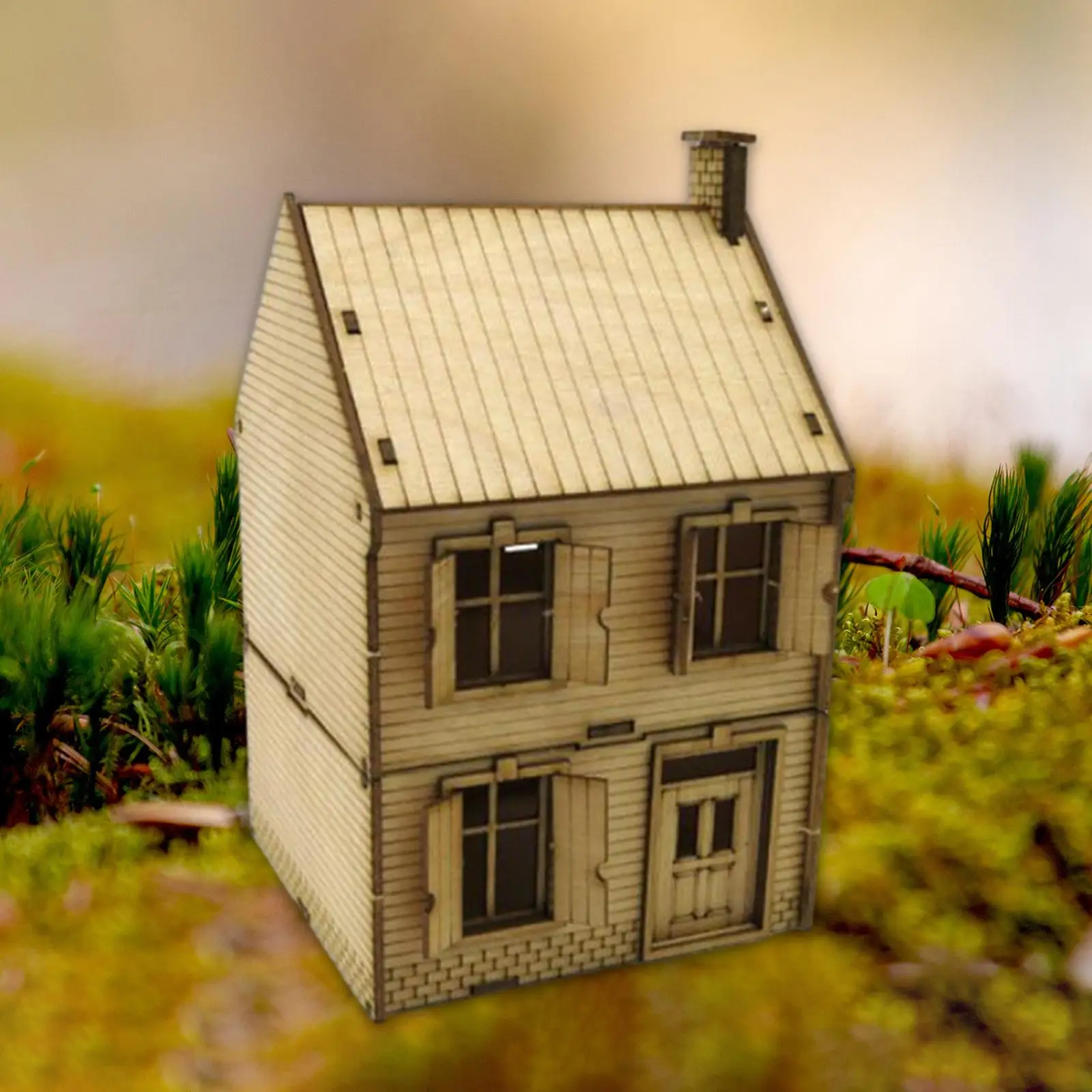 1:72 kit modello di costruzione pittura fai da te per accessorio Diorama Micro paesaggio