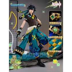 Kinich Cosplay Game Genshin Impact Costume Fashion Lovely Uniforms Full Set Halloween Party Role Play Clothing S-XXL New
