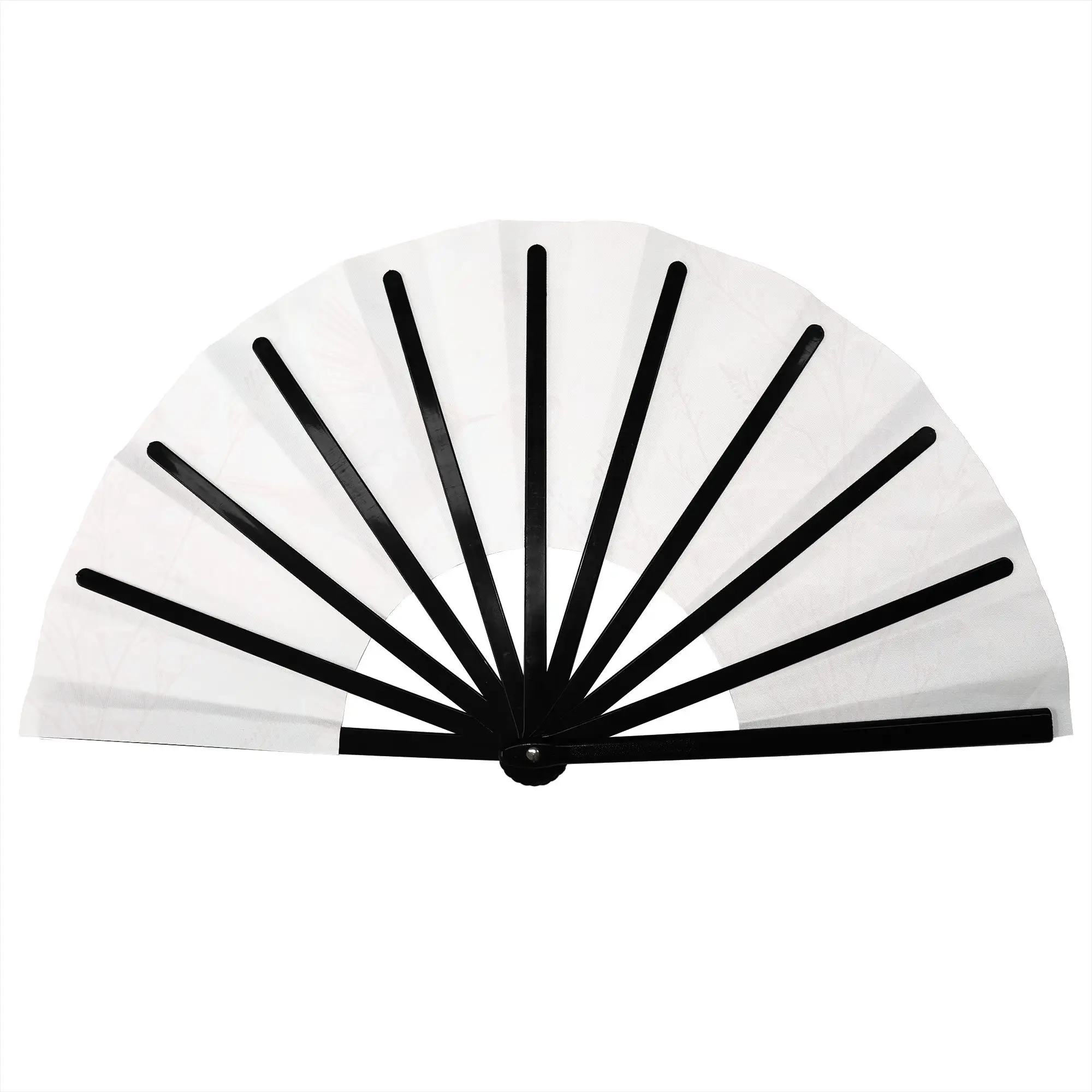 Flowers Fragrant And Birds Singing Traditional Folding Fan Oriental Art  High-Quality Fans Gift Classic Decorative Hand Fan