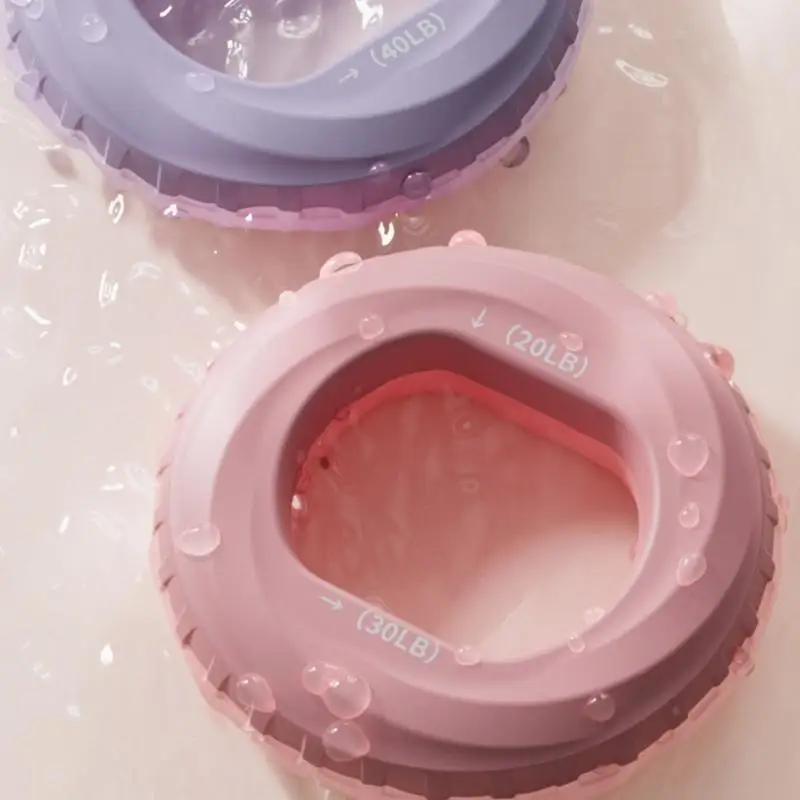 

R6FE Ergonomic Silicones Hand Strength Tool Gripping Rings Fitness Gym Finger for Beginners snd Rehabilitation Use