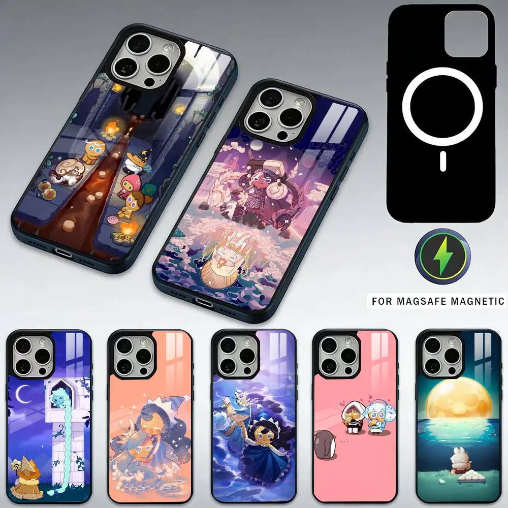 

Game C-Cookie R-Run Kingdom Phone Case For iPhone17,16,15,14,13,12,11 Plus,Pro Max Magnetic For Magsafe Wireless Charging