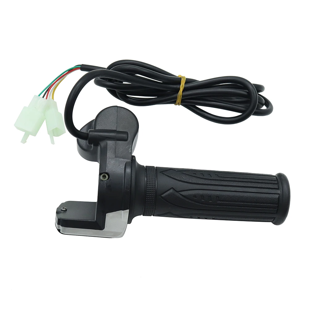 Electric Bike Throttle 24V36V48V Accelerator for E-bike/Electric Scooter Accessory Throttle Handlebar with LED Display