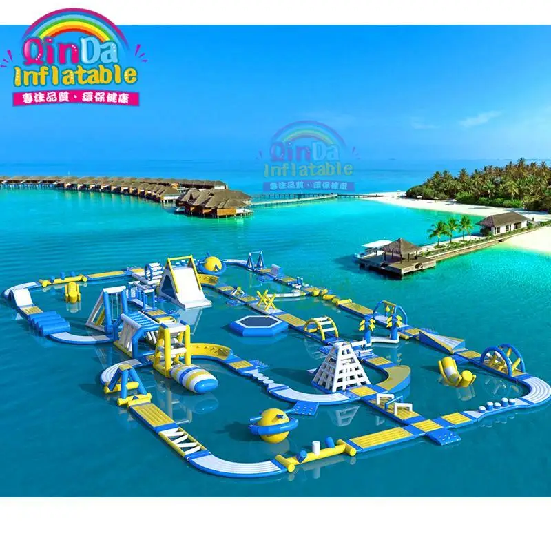 able Water Play Equipment Inflatable Floating Aqua Park Water Park Equipment For Sale