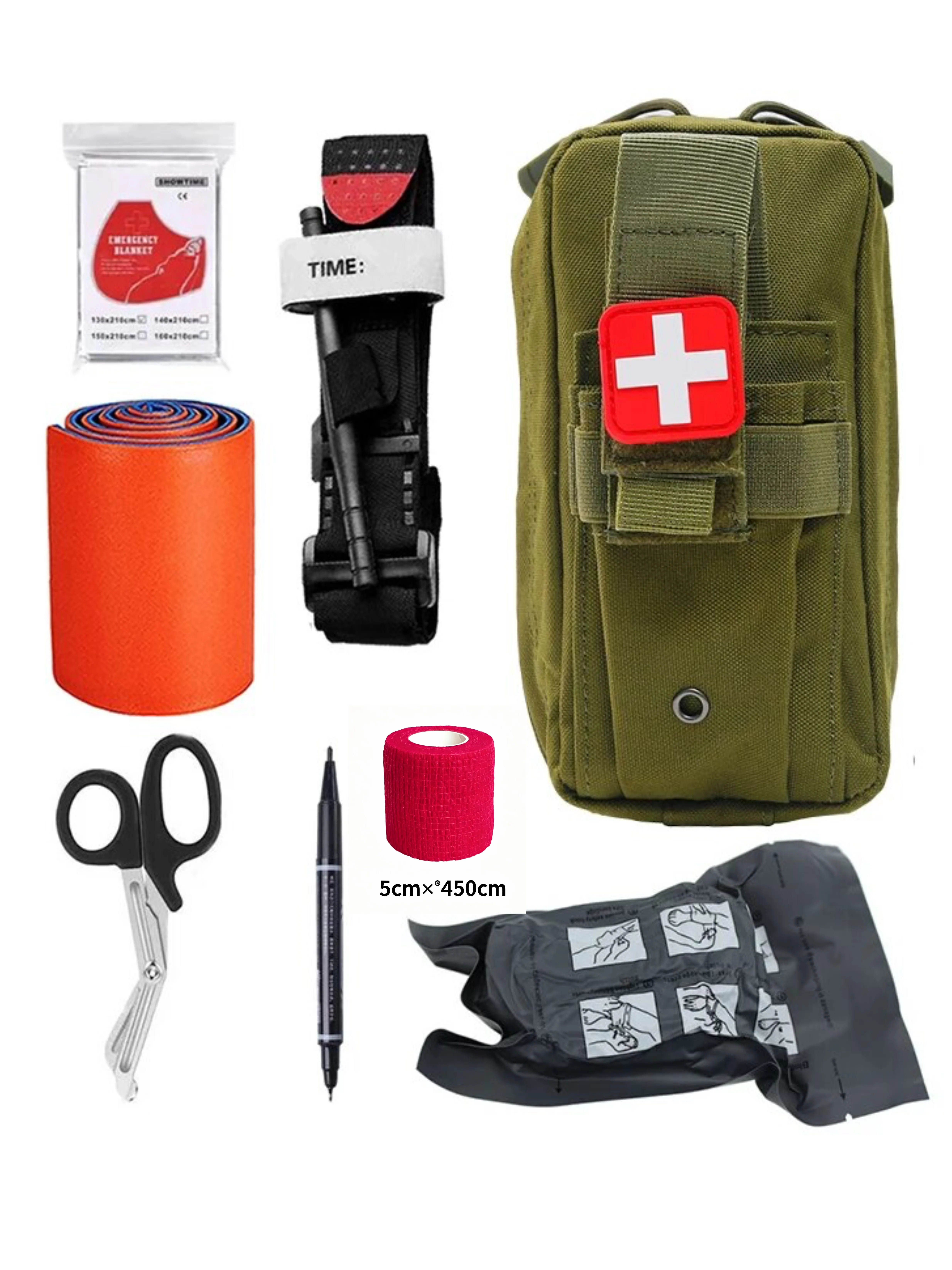 1set Equipments Medical Bag Fi - Hunting Camp Outdoor Supplies recension och pris