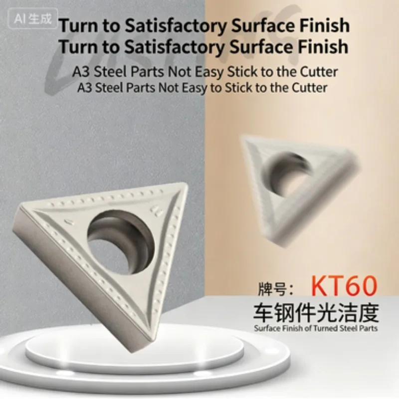 Cermet CNC blade TCMT16T304-MT excircle sharp corner cutter finish turning inner hole cutter lathe tool