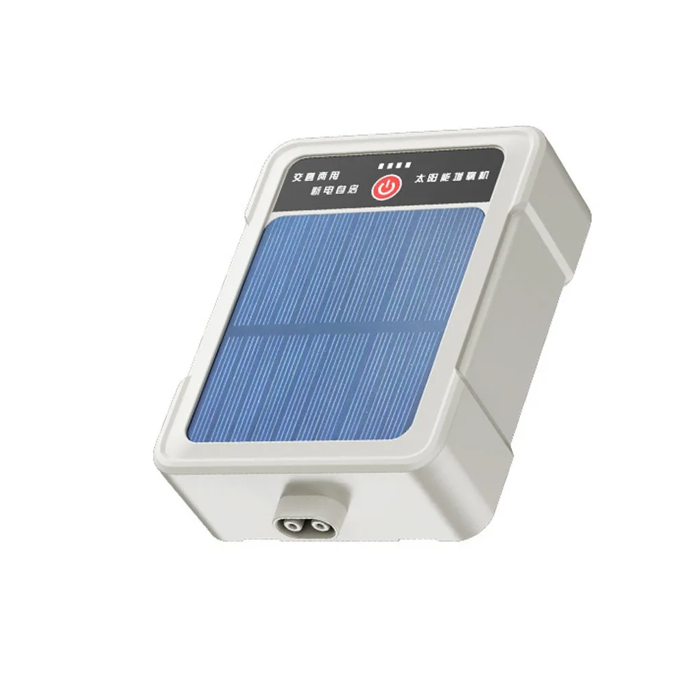 

USB Rechargeable Solar Oxygen Pump Ultra Silent Water Proof Fishing Oxygen Pump 2-4L/min Automatic Fish Tank Aerator Aquarium