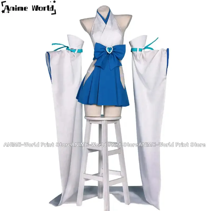 Wind Breaker Gushing Over Looking Up To Magical Girls Minakami Sayo Magia Azul Usurai no Miko Cosplay Costumer,7;k'2.s;9,