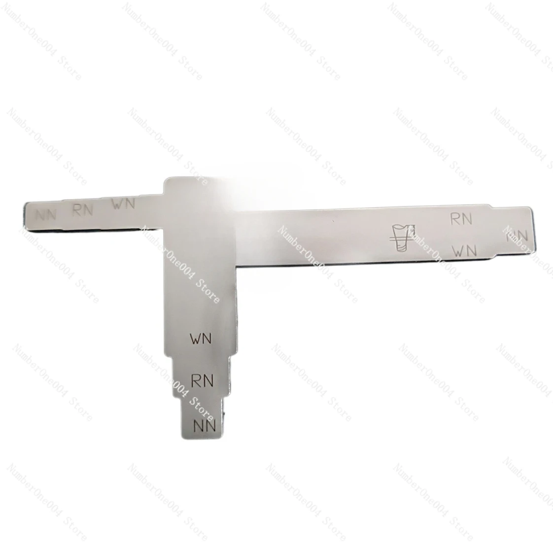 

Applicable To T-shaped Implant Measurement Ruler Distance Measurement Planning Ruler Inspection Ulnar Dental Oral Tools