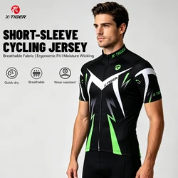 X-Tiger Pro Cycling Jersey Set Summer Cycling Wear Mountain Bike Clothes Bicycle Clothing MTB Bike Cycling Clothing Cycling Suit