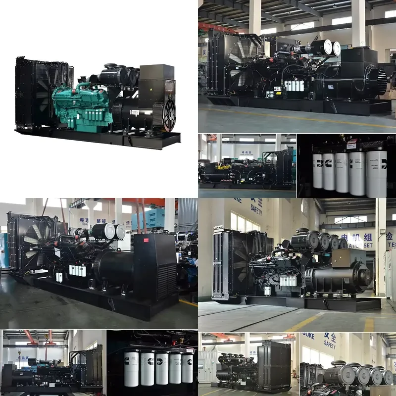 Factory Manufacturer Price KTA50-G16A 13.2kv to 480v 2000kva 2500kva 1600kw Generator Standby Power with