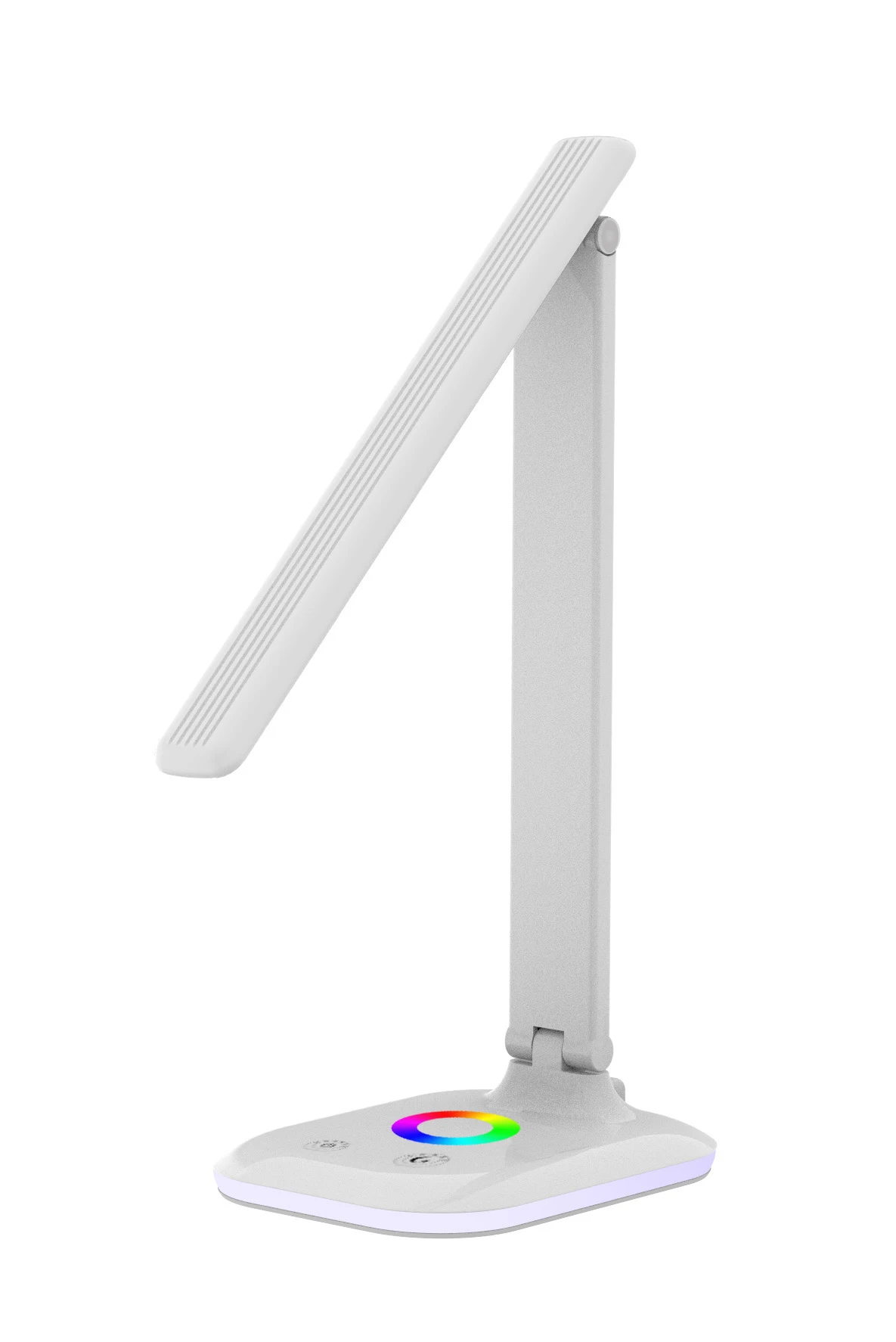 Smart RGB Colored Foldable Led Desk Lamp Eye Protection Modern Bedroom Rechargeable Study Light Table Lamp