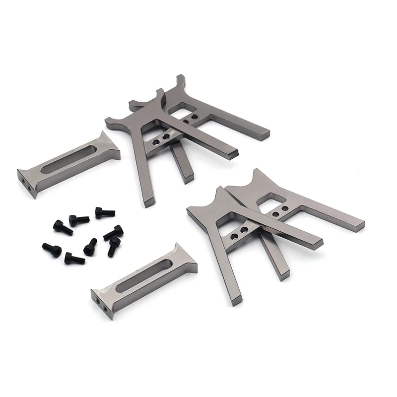 

Aluminium Alloy Mini RC Car Jack Stands Kit For 1/18 1/24 RC Crawler SCX24 AX24 TRX4M FCX24