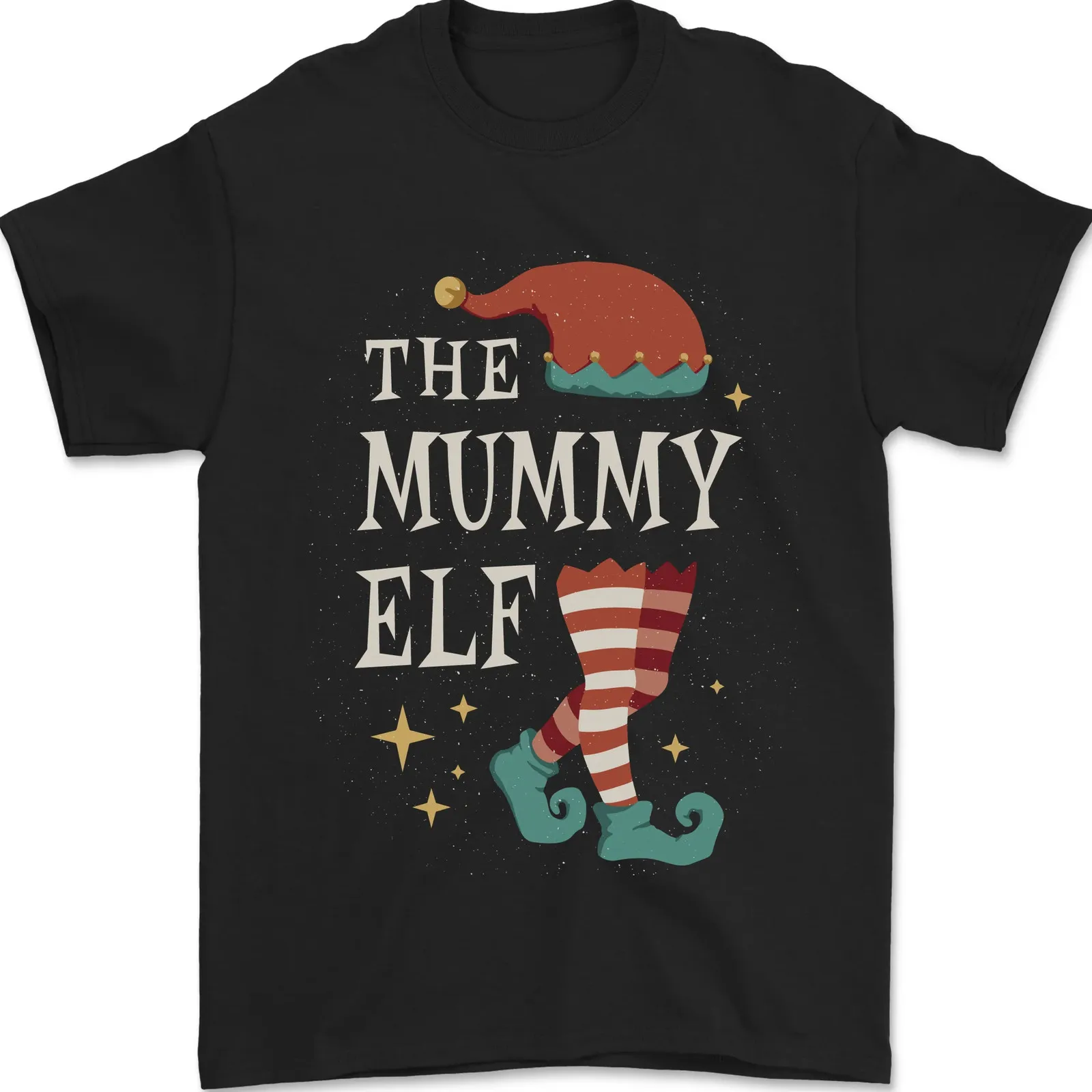 

The Mummy Elf Funny Christmas Xmas Mens T Shirt 100 Cotton