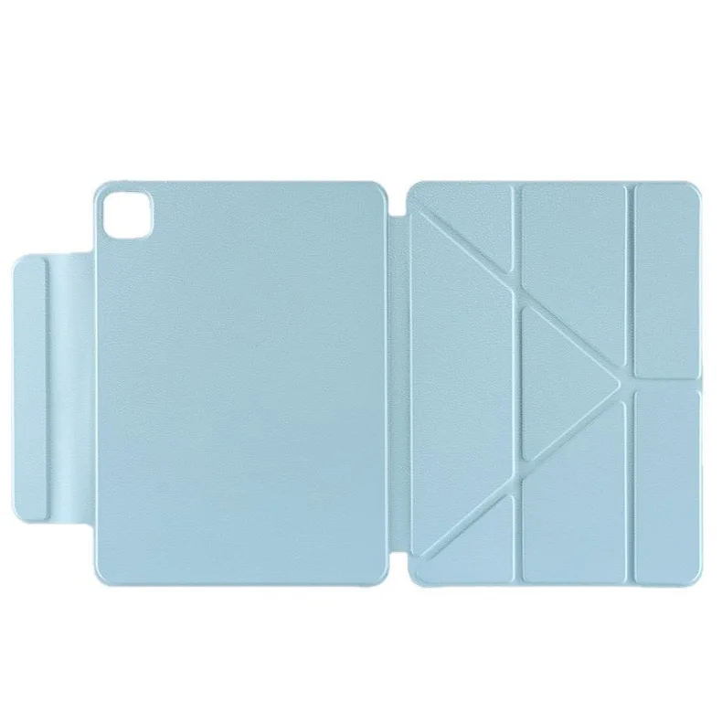 حافظة Y قابلة للطي لهاتف Xiaomi Mi Pad 8 11.2 2025 لـ XiaoMI 6 5 11 بوصة لـ Redmi Pad 2 SE 11 12.1 غطاء حامل تلقائي للاستيقاظ/النوم