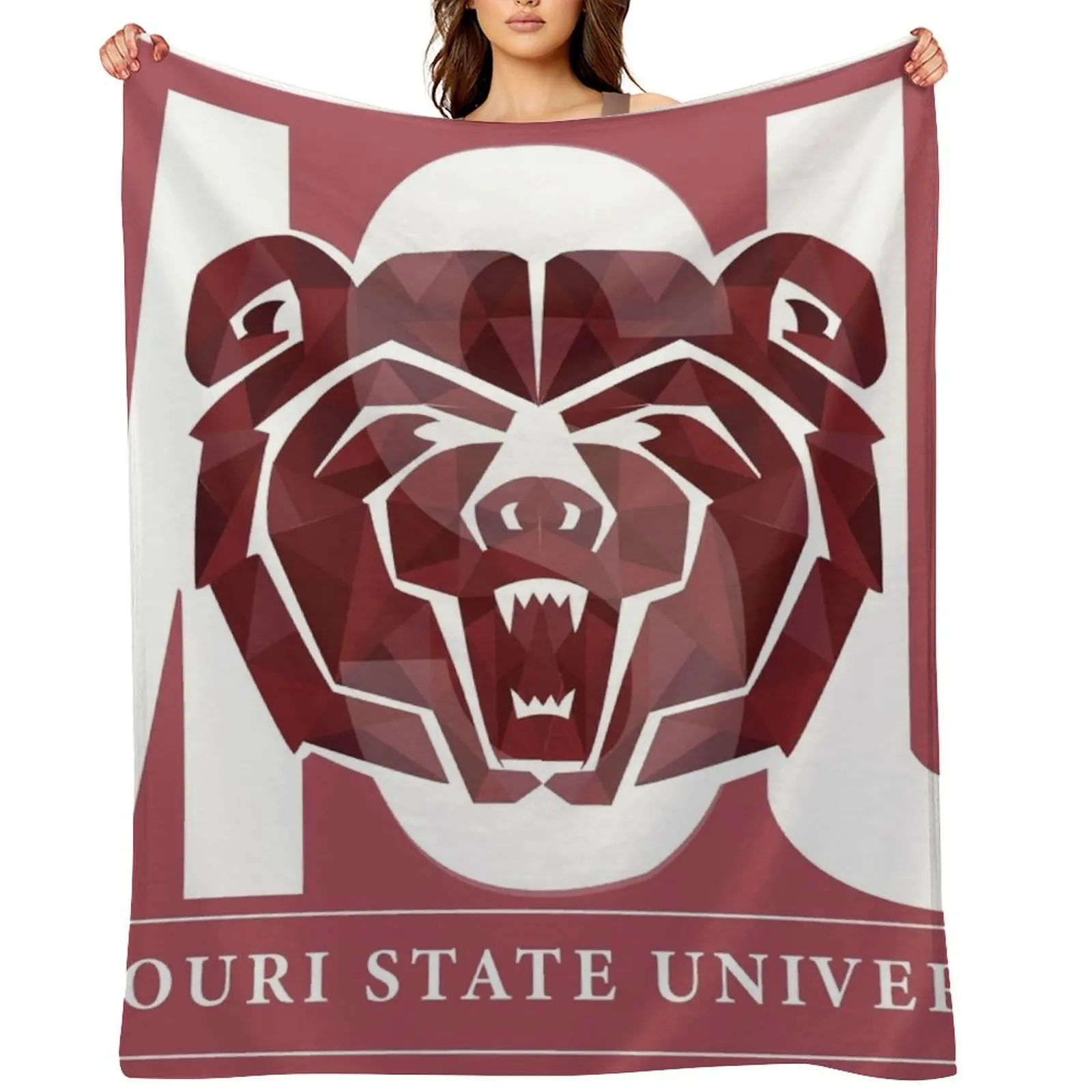 

Missouri State Throw Blanket Bed covers Camping Thermals For Travel Decoratives Blankets