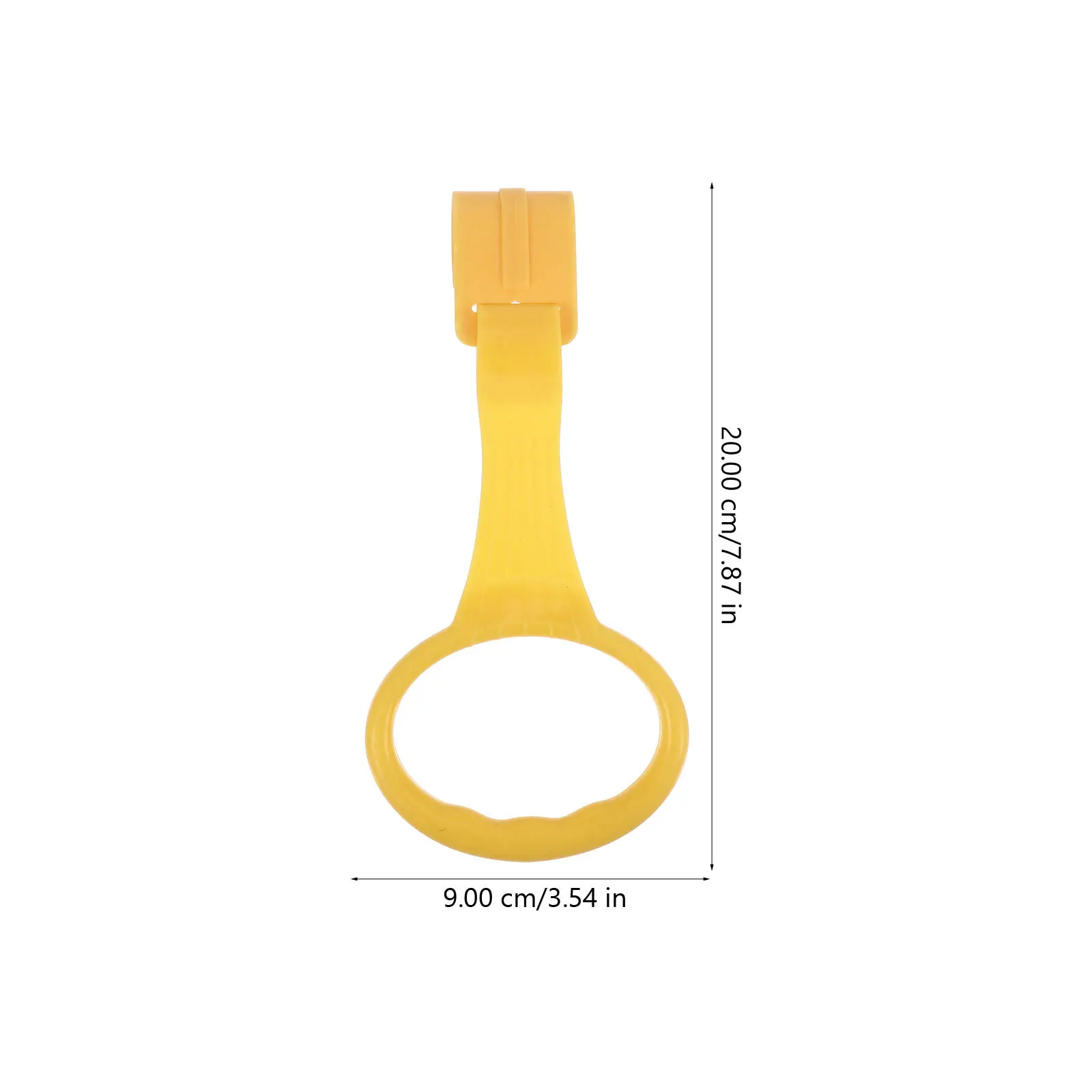 4 Uds. Anillos de tracción para bebé, anillos de seguridad portátiles de pie, Clip de borde liso en la cama de bebé, cuna de guardería, herramienta de entrenamiento infantil, colores brillantes