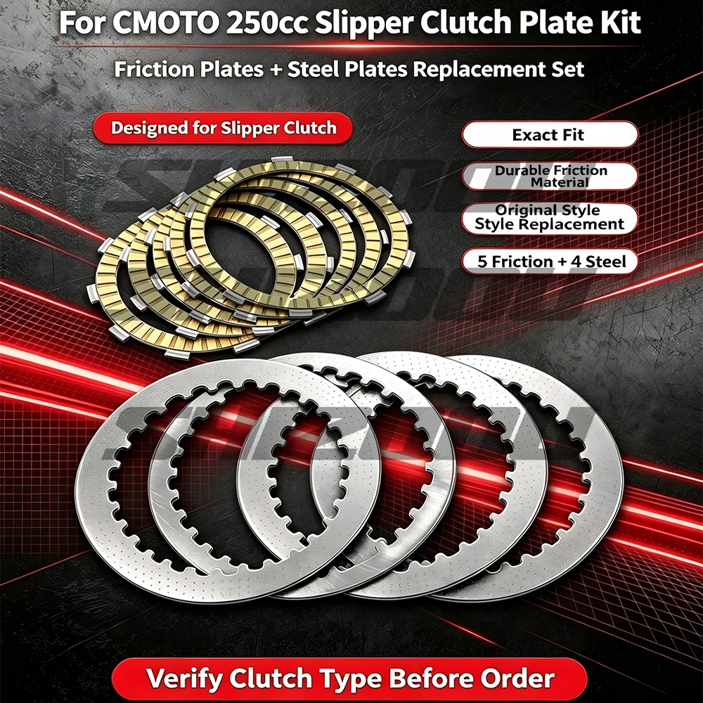 CF 250NK 250SR 300NK 300SR Clutch Lining Set Clutch Lining with Steel Plate