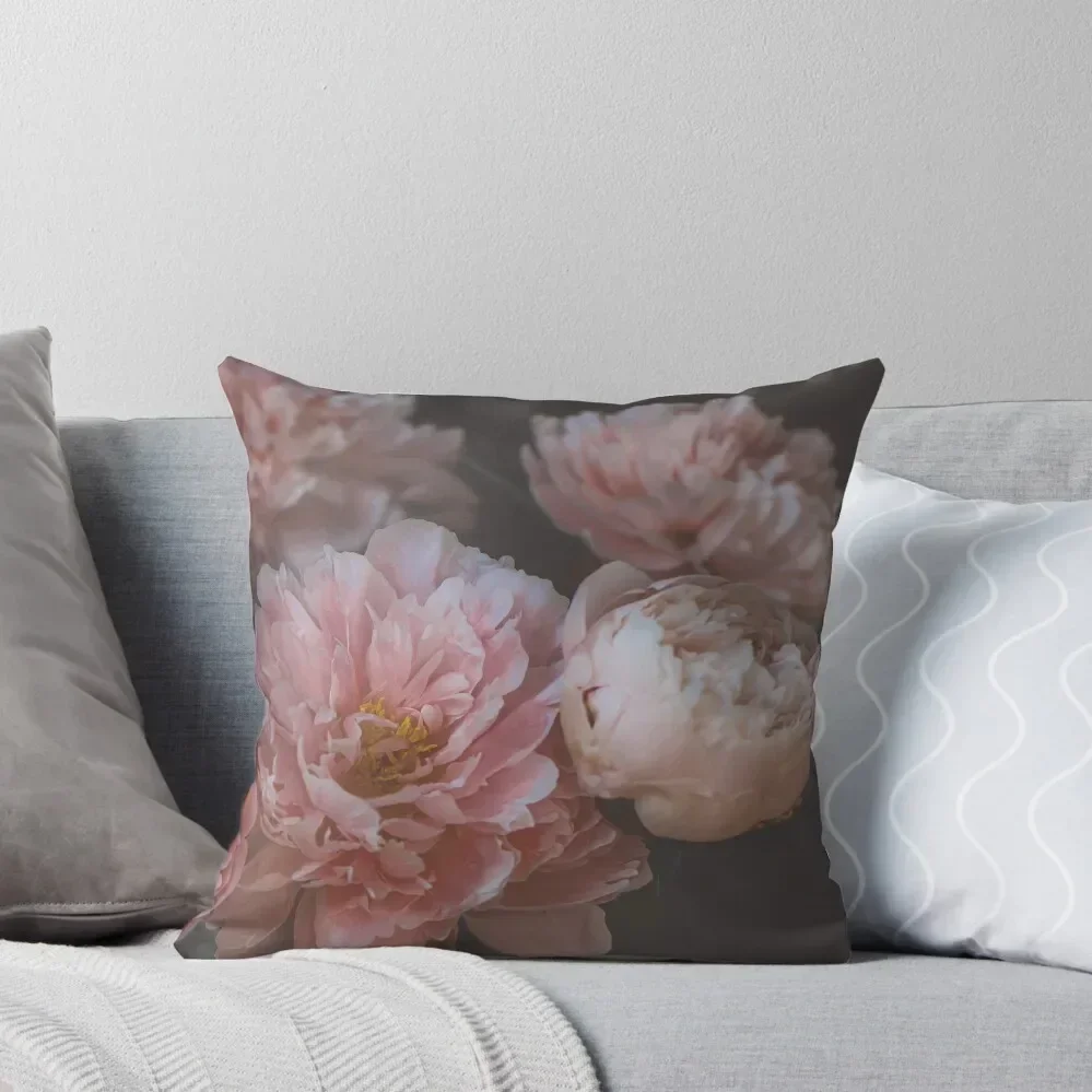 

peonies Throw Pillow Cushions Cover Christmas Throw Pillows Covers pillow