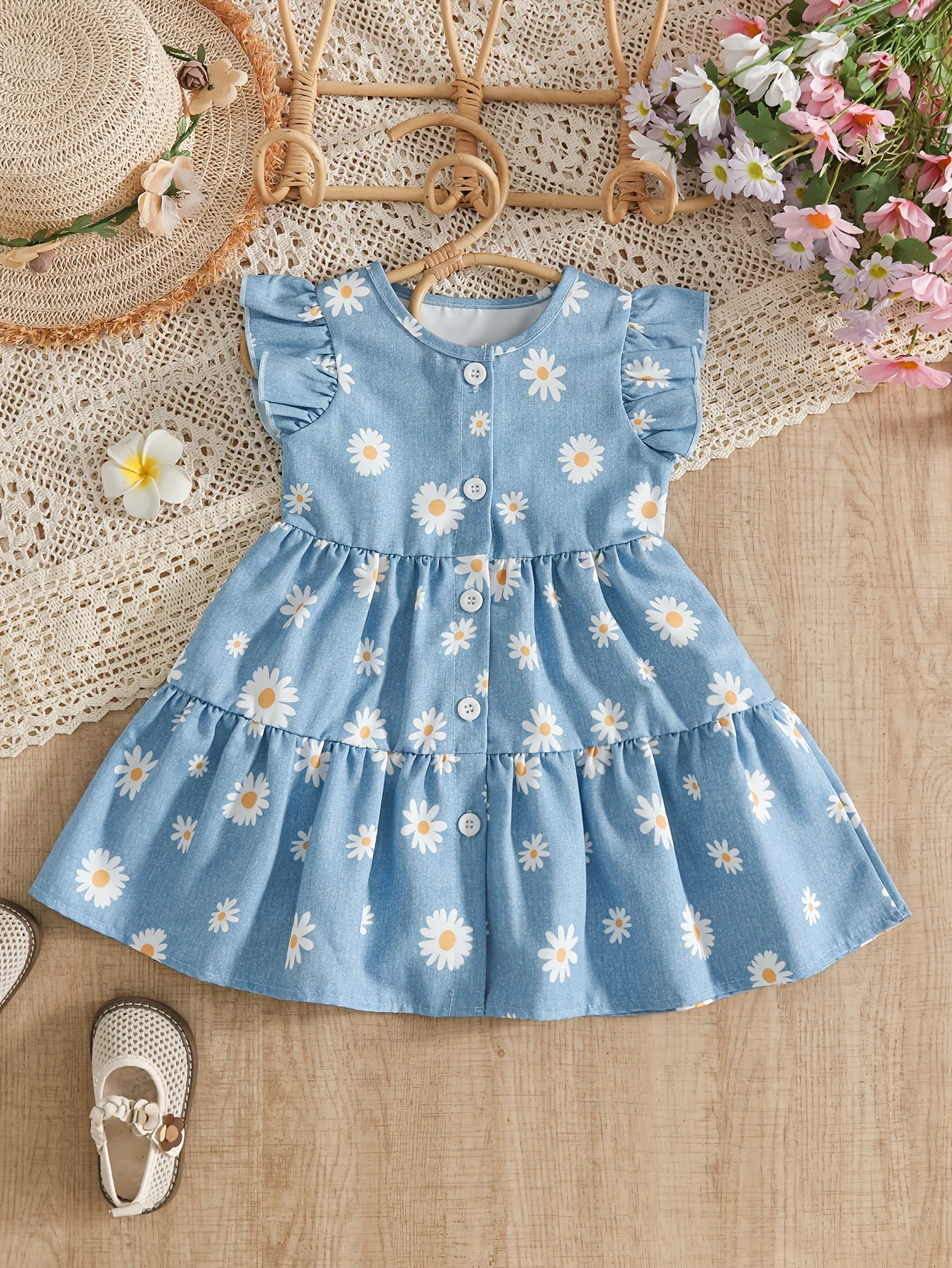 Knit Cardigan Infant - Nouvelle Robe d'Été pour Filles, Robe
