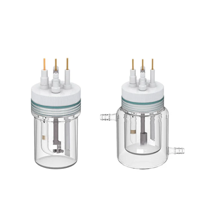 Straight multi five-port electrochemical cell