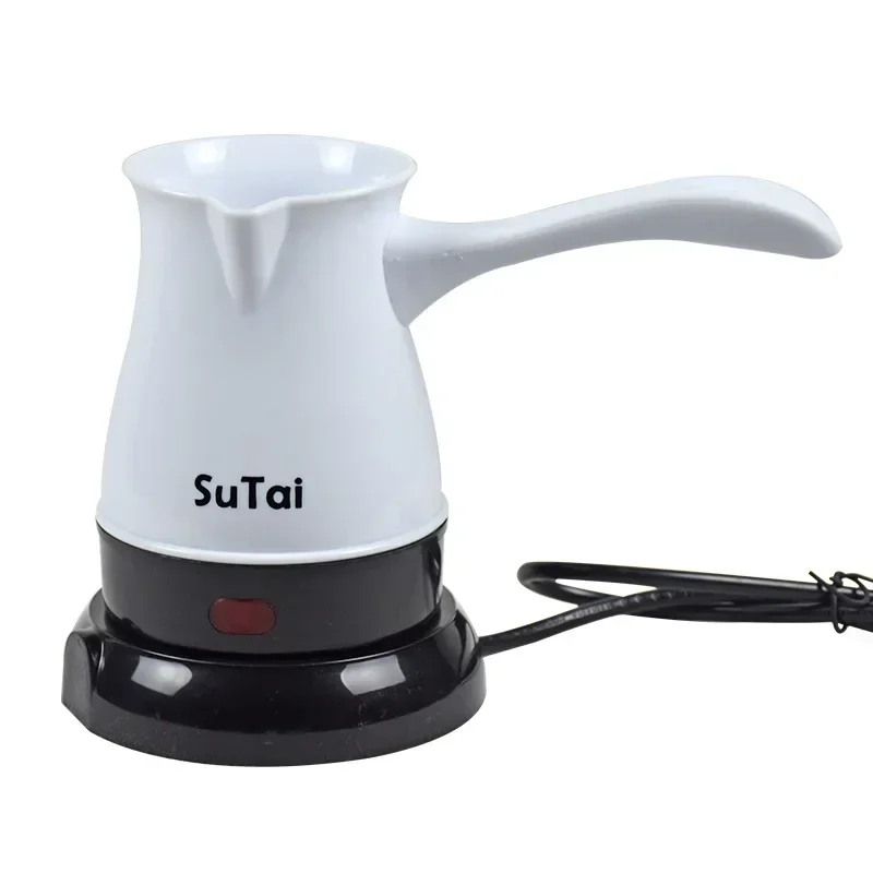 European-style electric Turkish coffee pot electric rice wine cooking stainless steel heating plate Italian mocha hot milk jug