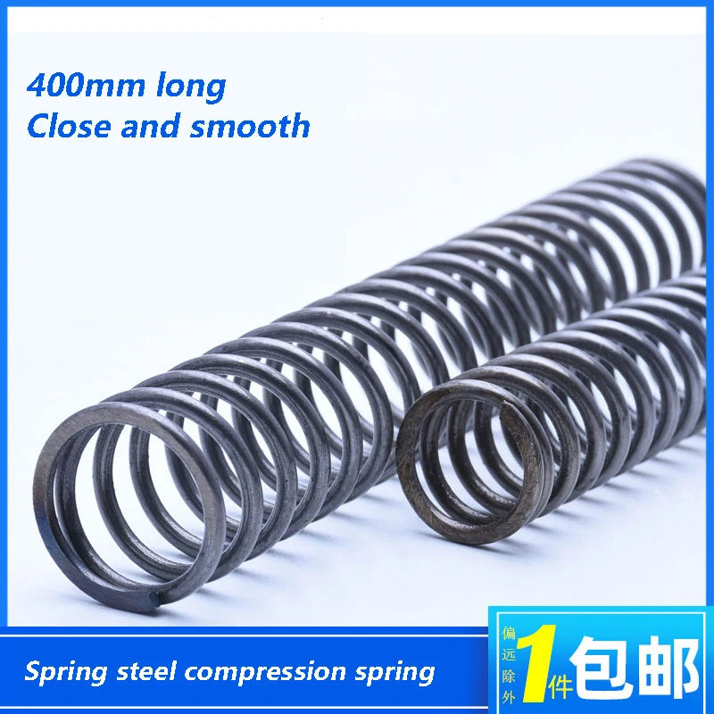 

Wire Dia 2.3 4mm Length 400mm Long Compression Spring Steel Y Type Compressed Release Pressure Return Spring OD 16 19 25-38mm