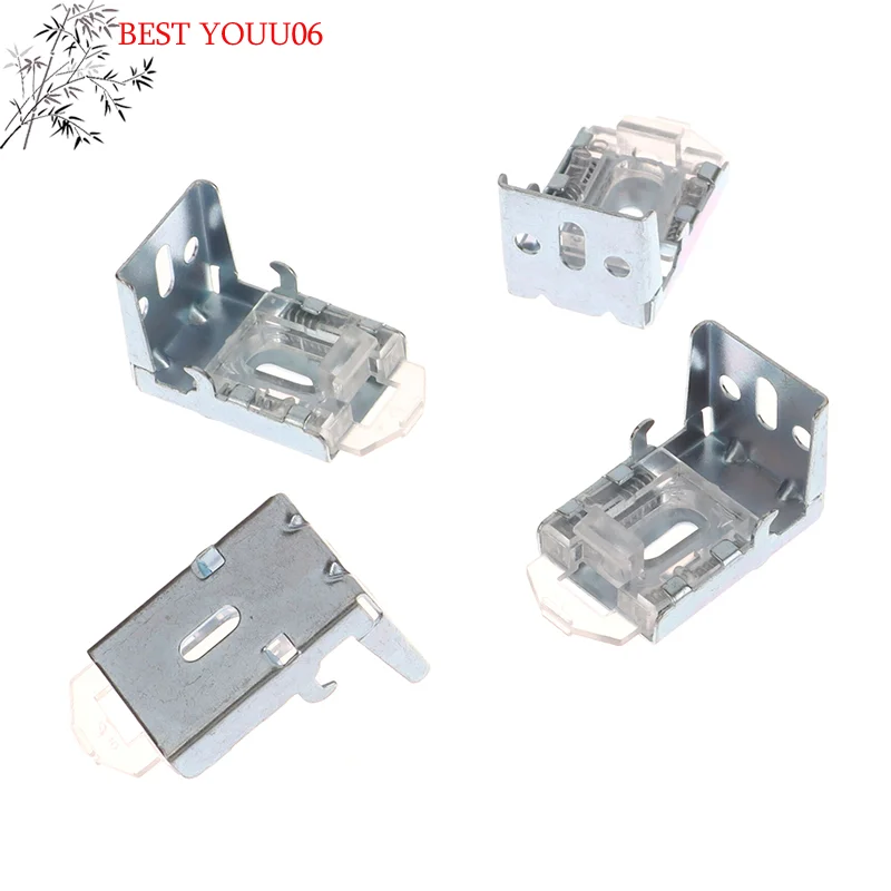 (YOUU06)4Pcs 25MM Ceiling Wall Brackets For Venetian Blinds Rail Loading Mounting Blinds Accessories