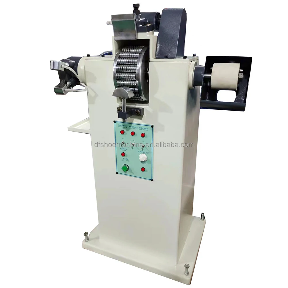 Heavy Type Leather Shoes Making Shoe Upper Edge Roughing Flatting Pounding Machine