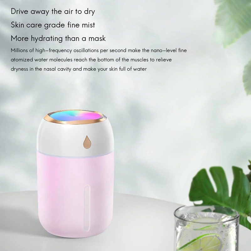 330ml Mini tragbare Luftbe feuchter Aroma ätherischen Öl Diffusor USB Nebel Maker Aroma therapie Luftbe feuchter für zu Hause