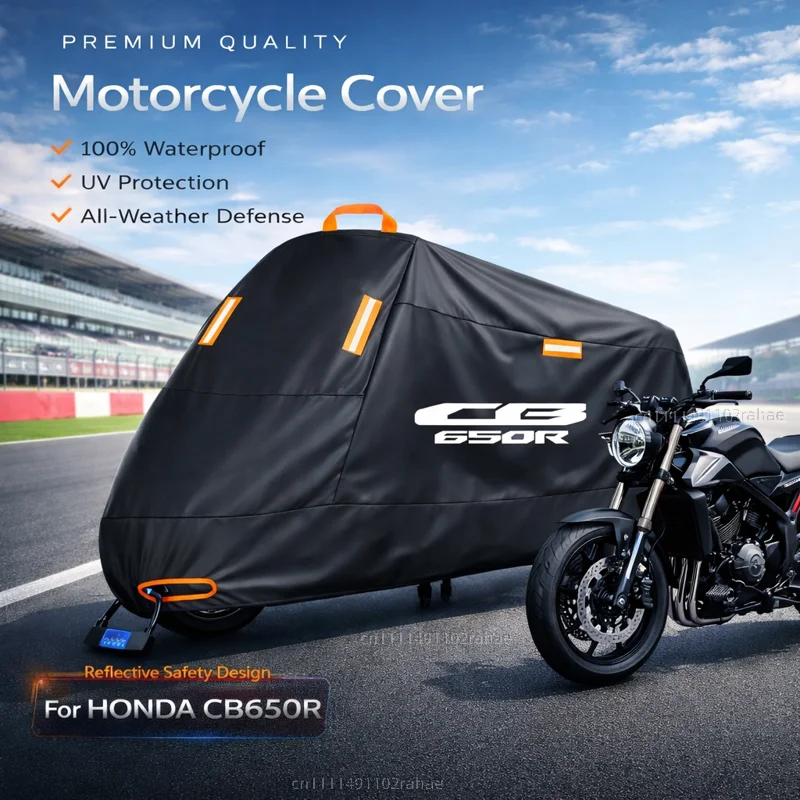 

Чехол для мотоцикла HONDA CBR650R, водонепроницаемый, утолщенный, из полиэстера, с защитой от ультрафиолета, для улицы, от дождя, пыли и солнца, чехол для скутера
