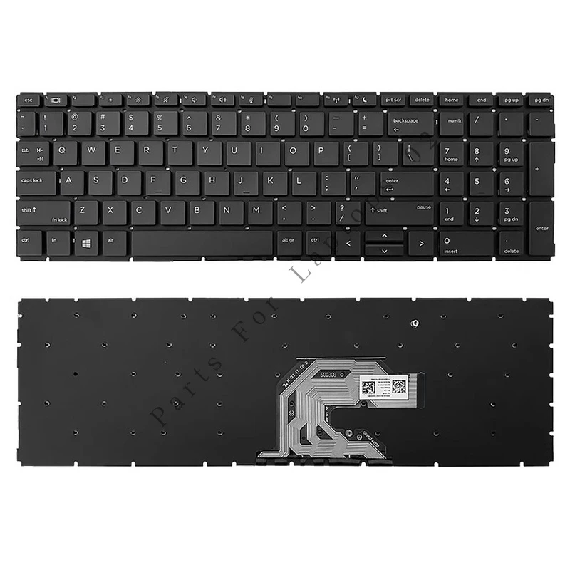

P For HP 450 G6 455 455R G6 450 G7 455 G7 Backlit Keyboard HSN-Q16C/Q17C Keyboard