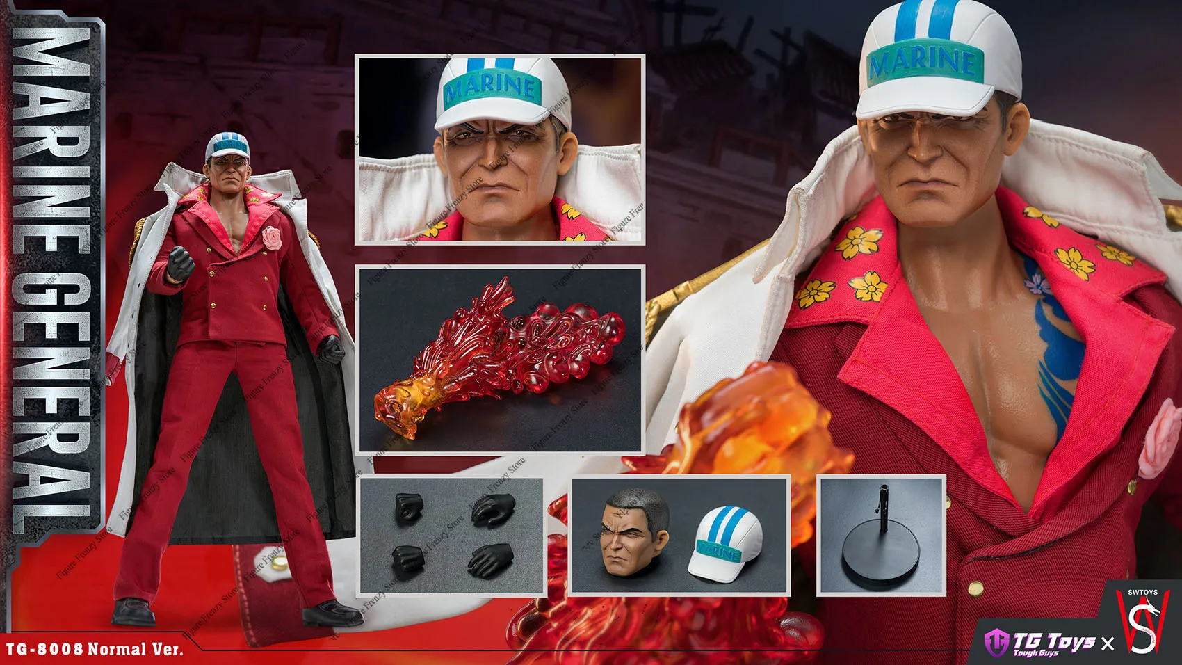 offerta-speciale-tgtoys×swtoys-tg-8008-action-figure-in-scala-1-6-dell'ufficiale-generale-della-marina-red-dog-8009-pre-ordine