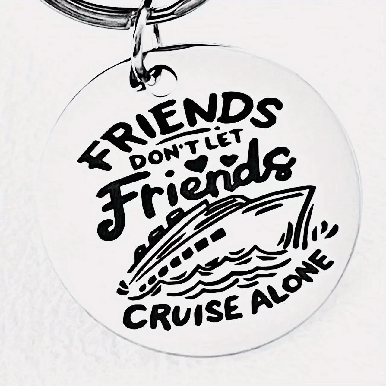 

1 piece, my first men's cruise keychain, cruise gift, sailing gift, leaving memories. A men's cruise keychain birthday gift