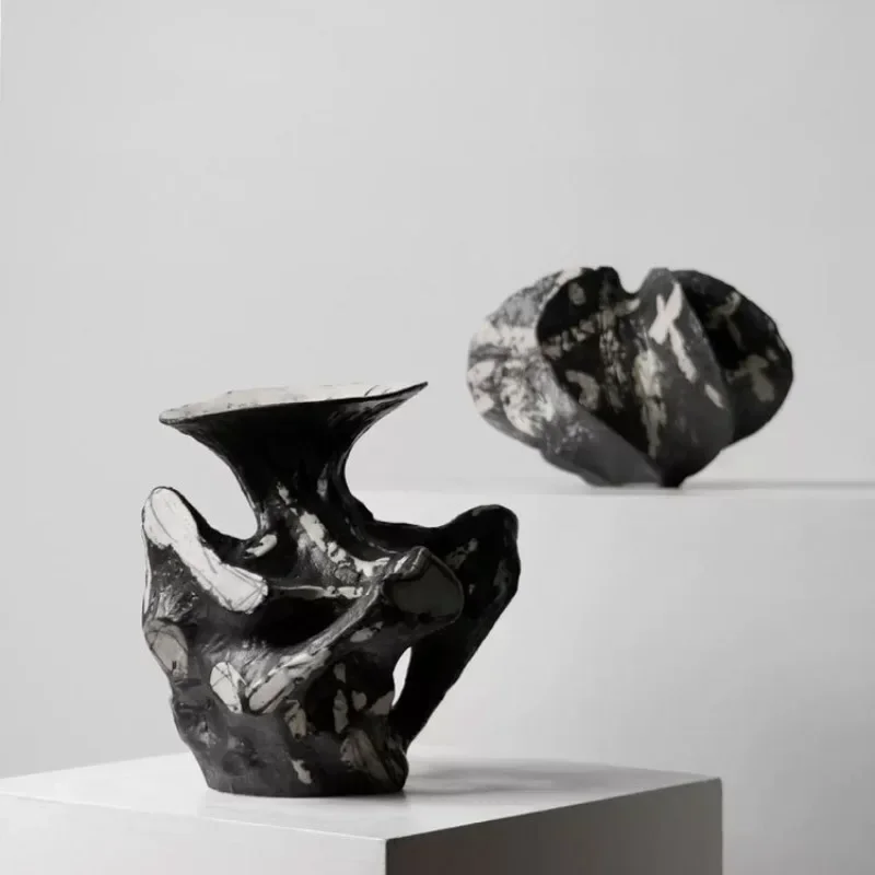 Chinesische handbemalte Blumenkunstvase