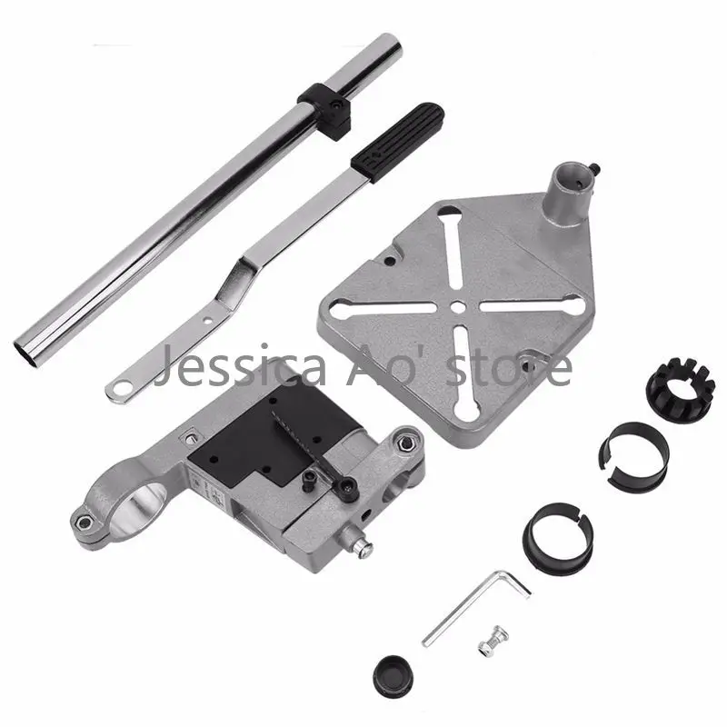38-43mm Electric Drill Stand Collect Bench Drill Table Woodworking Drilling Tools PCB Drilling Press Precision Vertical Drilling