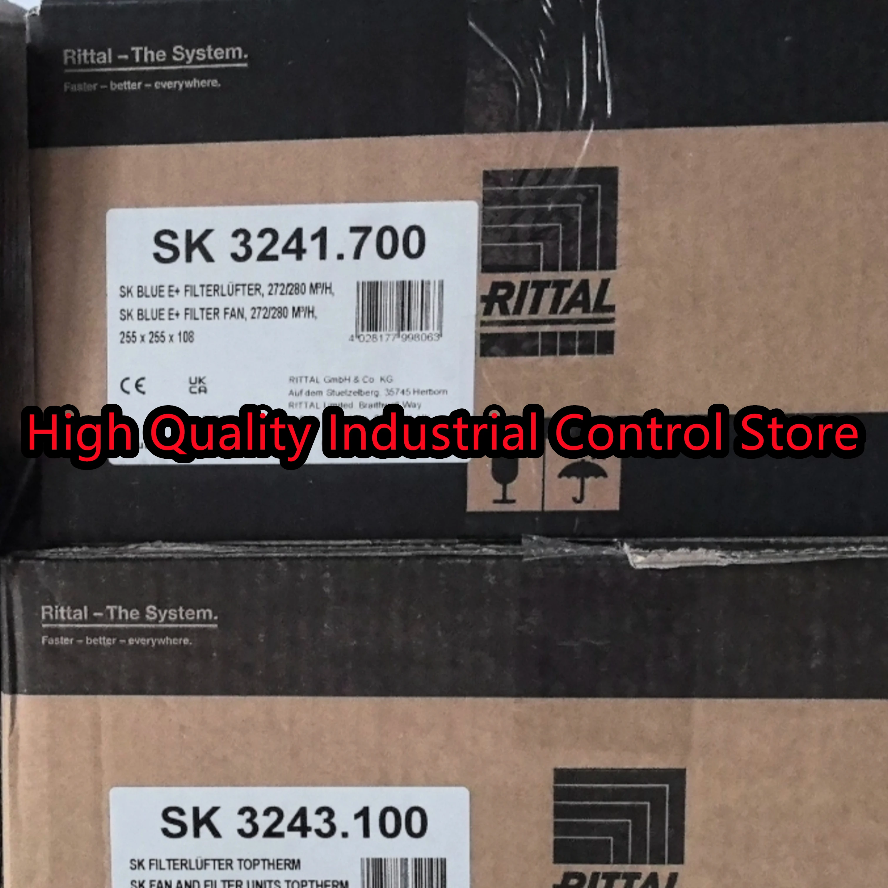 

New in box SK3241.124（24V fan） SK3241.700（230V fan）Cooling fan