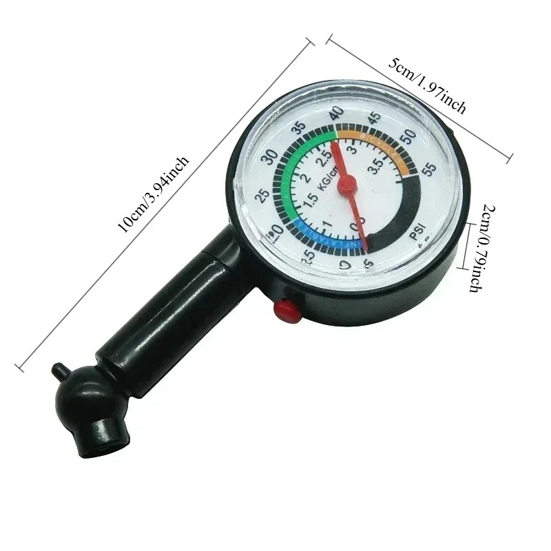 Check Tire Pressure in Seconds!  Digital Display Shows PSI/Bar/KPa – Deflation Pointer Detects Leaks Instantly.