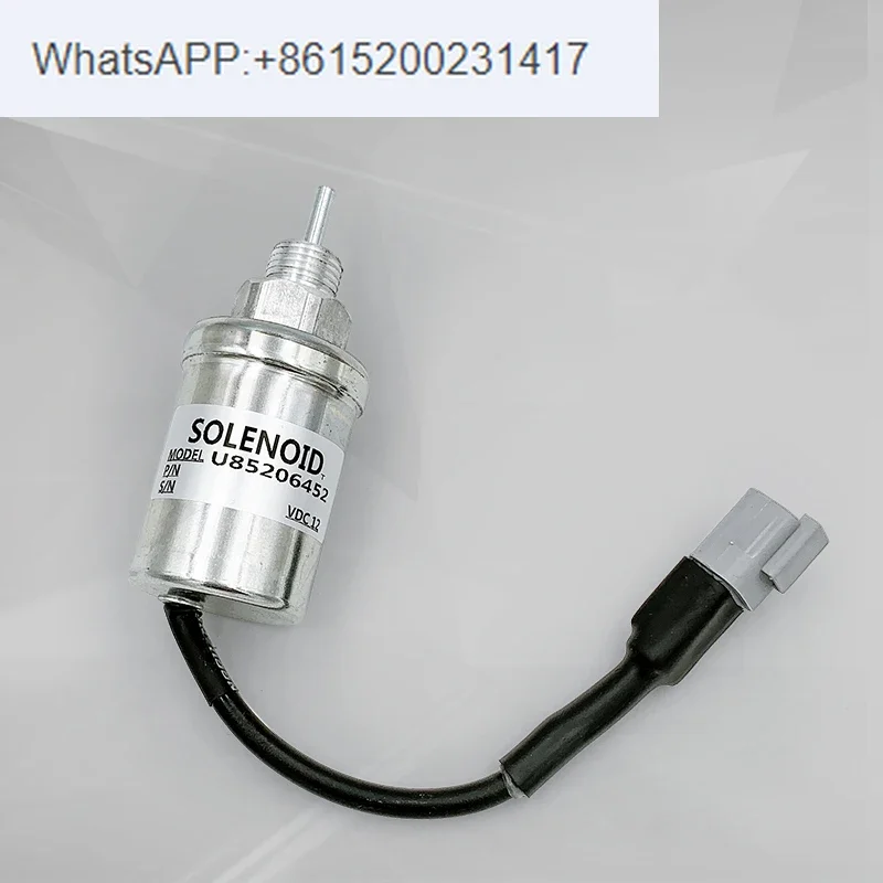 Diesel engine 12v stop solenoid U85206451 35107U 185206452 185206450 185206192 for CAT solenoid valve U85206452