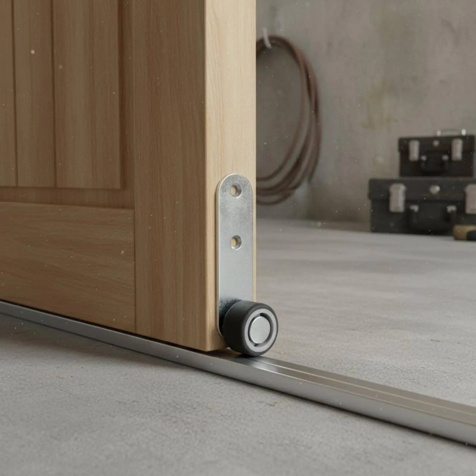 

Side Mount Sliding Wheel Load-Bearing Vertical Sliding Door Roller Anti-Sag Door Wheel Wear-Resistant Gate Caster Quiet-Rolling