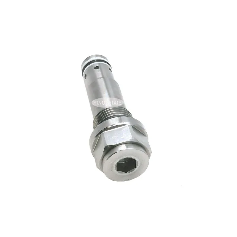For Sumitomo SH120 130 walking valve, relief valve and safety control valve, with a length of 86 and a thread of 23