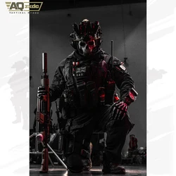 Casco airsoft Call of Duty Ghost con NVG y máscara facial completa
