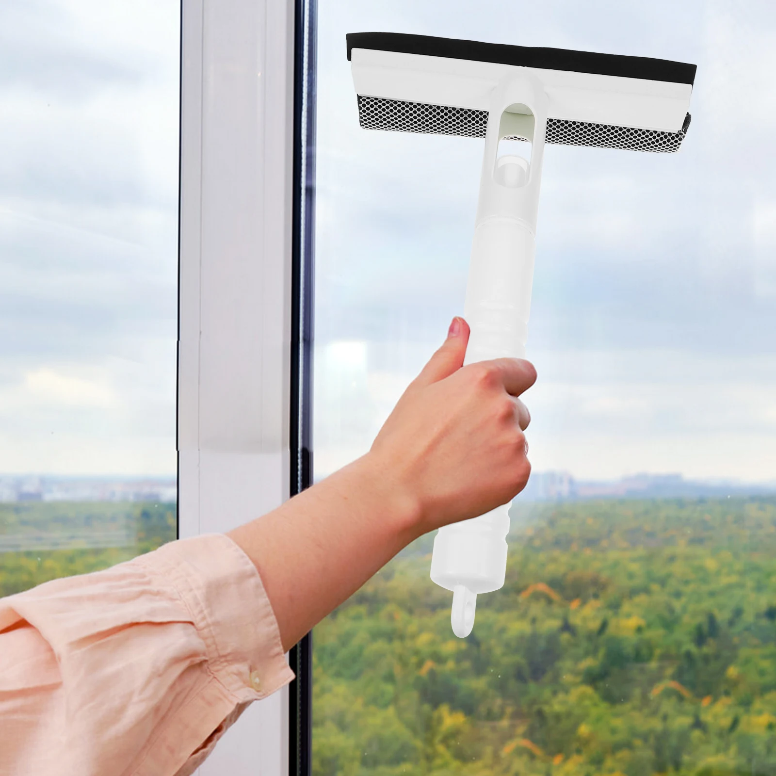 

Window Cleaner Squeegee for Doors Wiper Screen Car Windows Cleaning Bathroom Mirrors Soapy Shower Doors Tile Surfaces House