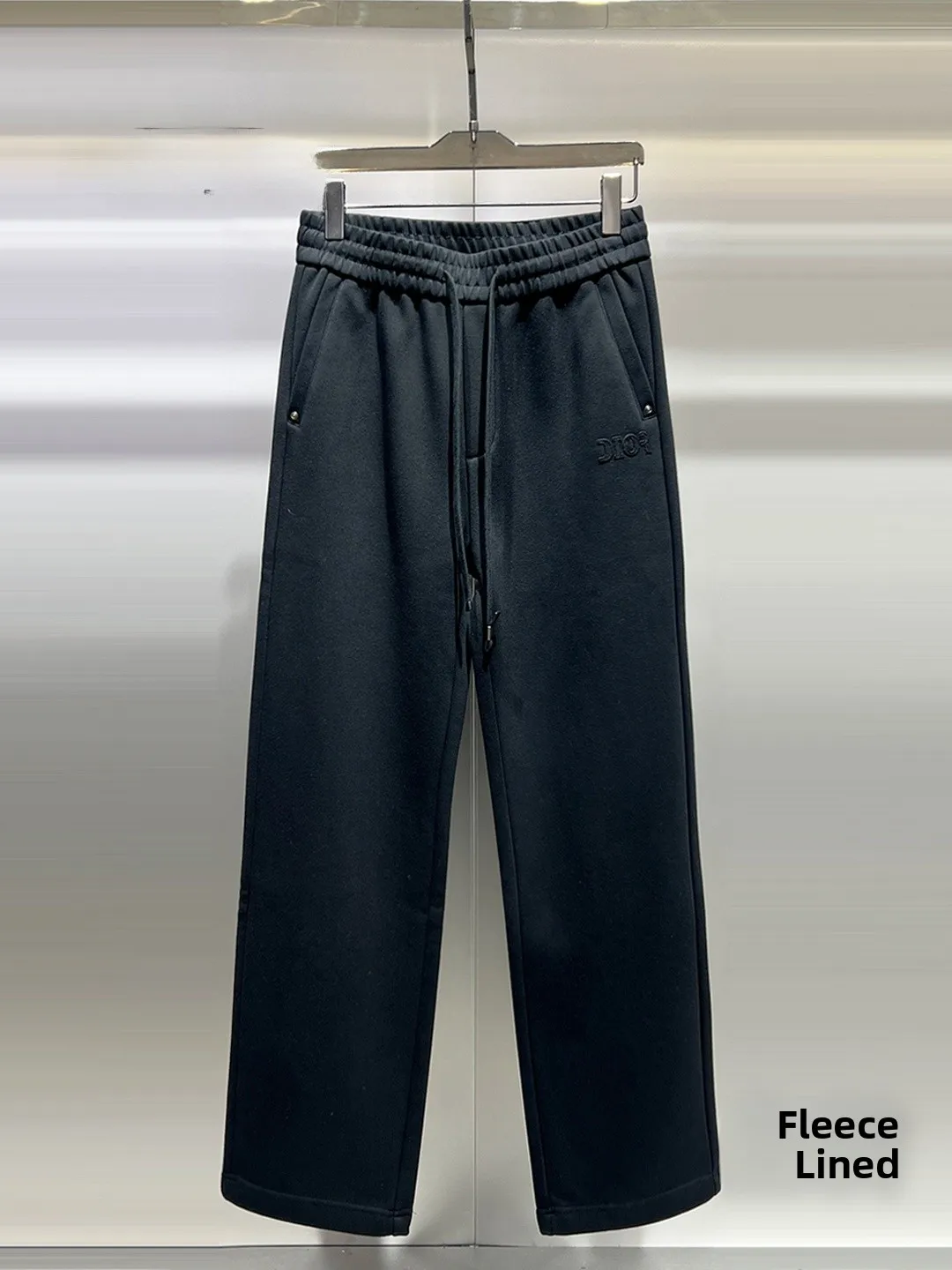 

Мужские свободные брюки прямого кроя на флисовой подкладке, зимние, комфортные, с хорошей драпировкой, повседневные, теплые, утолщенные