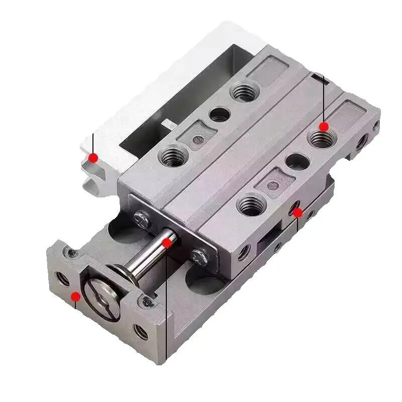 original Original Precision Slide Rail Cylinder Mxj4/6/8-5N-10-15-20Cs/Ct/C/P/Cp