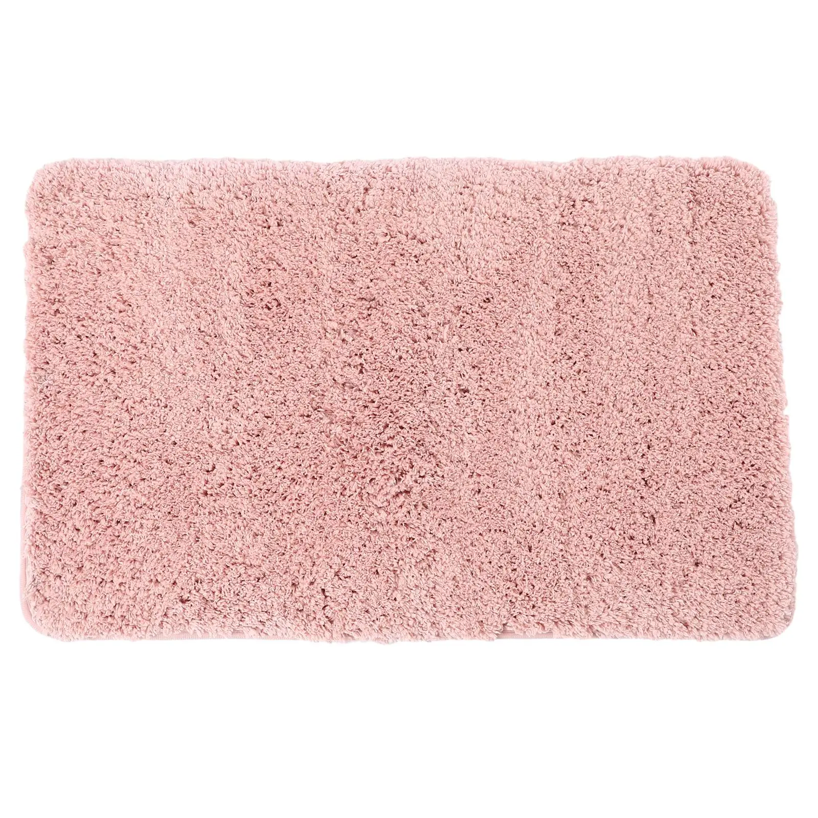 

Non slip Floor Mat Bathroom Mats Pink 80X50CM Soft Bath Rug Absorbent Shower Mat Washable Fade Resistant Wear Resistant
