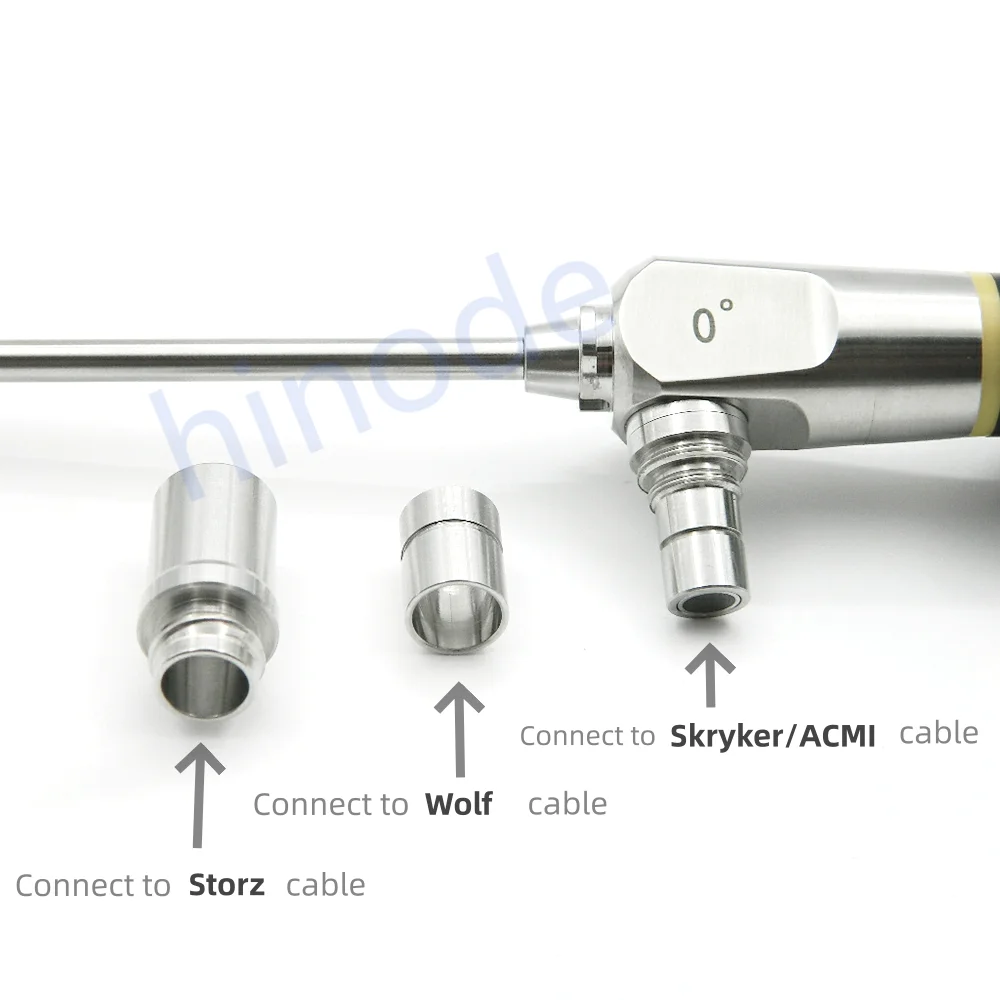 HD Φ2.7mm Φ3mm Φ4mm 0 30 grados Endoscopio rígido Otoscopio Otoscopia Endoscopia de oído Exámenes ORL