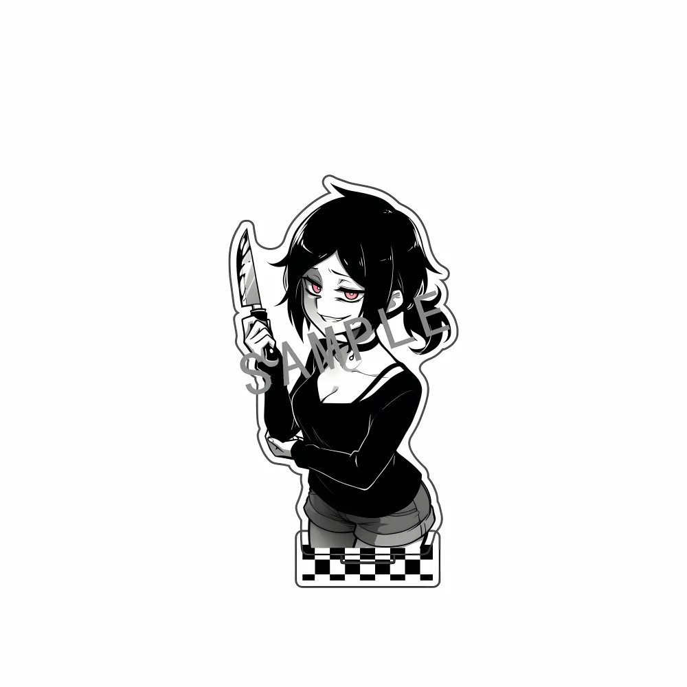 Game The Coffin of Andy and Leyley 15CM Cute Anime Acrylic Stand Keychain Character Model Desk Decor Collect Fan Gifts - view 5