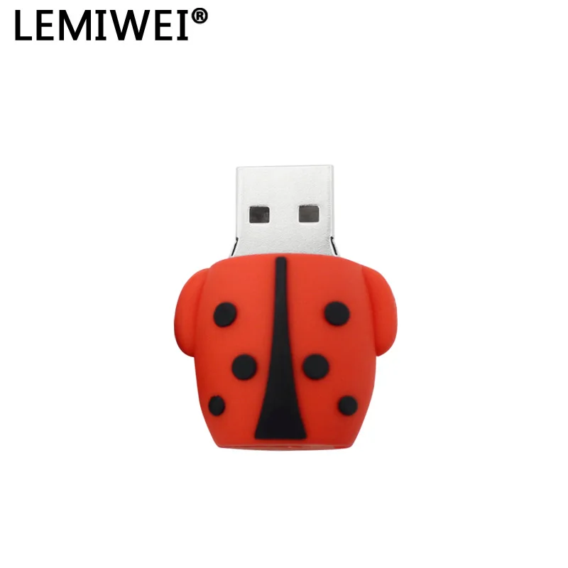 عصا ذاكرة خنفساء لطيفة ، محرك أقراص فلاش USB صغير ، خنفساء يو القرص ، شخصية بندريف ، جديد يو القرص ، 4GB ، 8GB ، 16GB ، 32GB